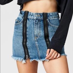 Carmar Odessa Colin Double Zip Front Skirt